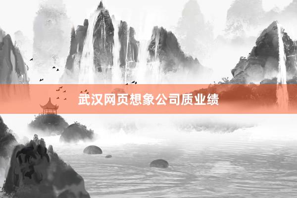 武汉网页想象公司质业绩